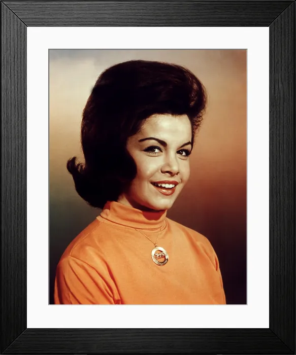 Framed Print : Annette Funicello in the 1960s