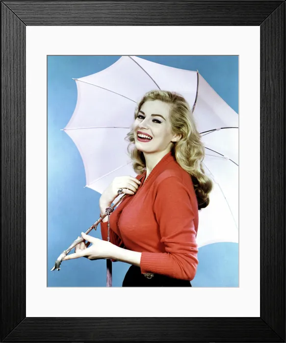 Framed Print : Anita Ekberg in the 1950s Framed Print : Anita Ekberg in the 1950s