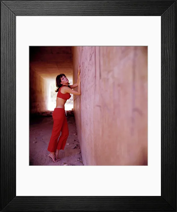 Framed Print : Raquel Welch, 1960s