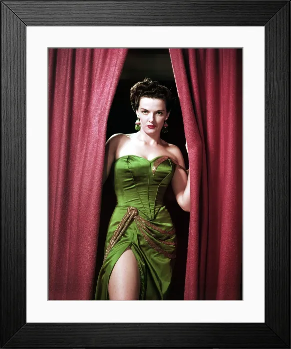 Framed Print : JANE RUSSELL, portrait