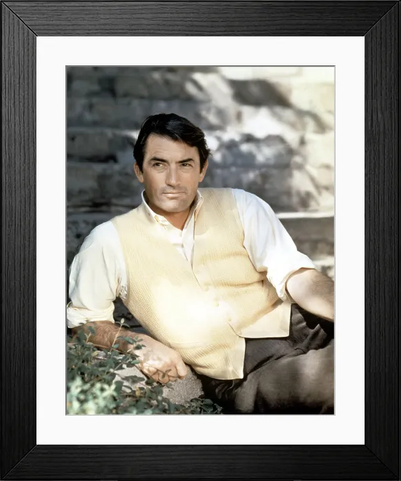Framed Print : Gregory Peck, ca. late 1950s