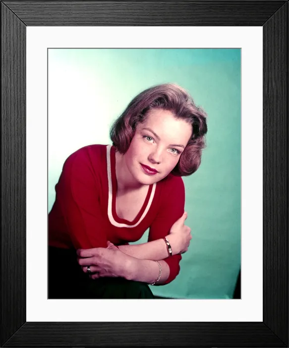 Framed Print : Romy Schneider, 1960s Framed Print : Romy Schneider, 1960s