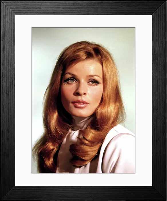 Framed Print : SENTA BERGER, early 1970s
