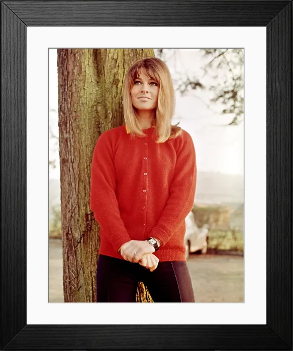 Framed Print : FAR FROM THE MADDING CROWD, Julie Christie during filming, 1967