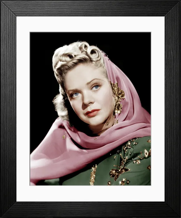 Framed Print : Alice Faye, ca. late 1930s Framed Print : Alice Faye, ca. late 1930s