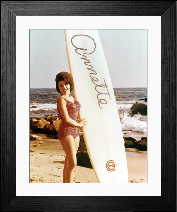 Framed Print : Annette Funicello, circa 1964