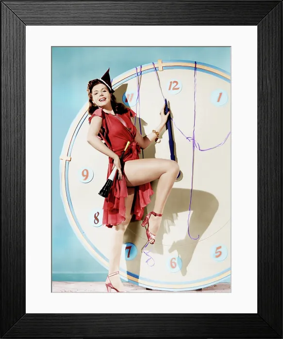Framed Print : Ann Miller, ca. 1946