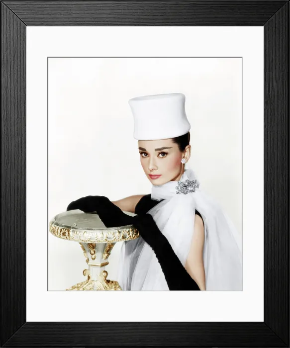 Framed Print : Audrey Hepburn, 1957 Framed Print : Audrey Hepburn, 1957