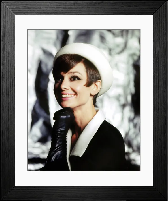 Framed Print : Audrey Hepburn, ca. mid-1960s