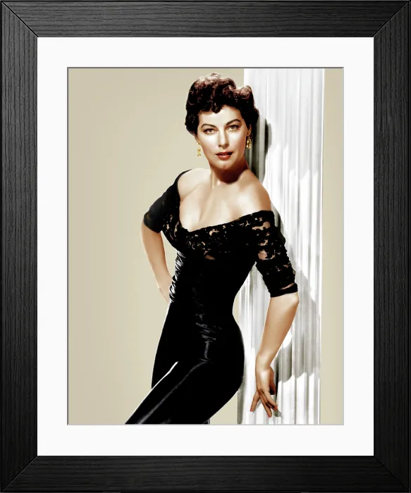 Framed Print : Ava Gardner, ca. 1950s