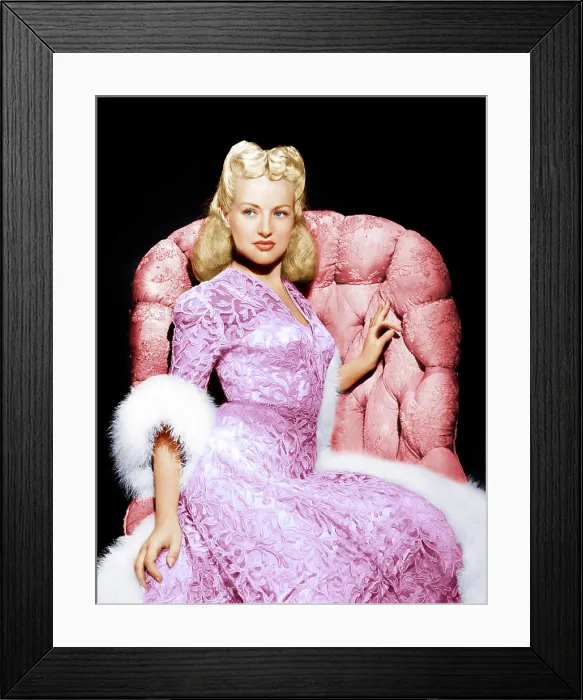 Framed Print : Betty Grable, ca. 1940s