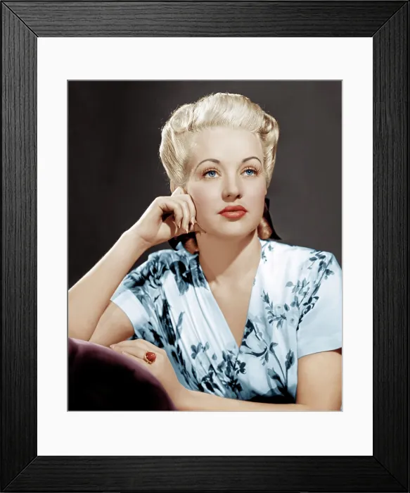 Framed Print : Betty Grable, ca. 1940s Framed Print : Betty Grable, ca. 1940s