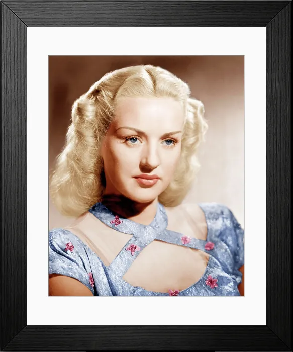 Framed Print : Betty Grable, ca. 1947 Framed Print : Betty Grable, ca. 1947
