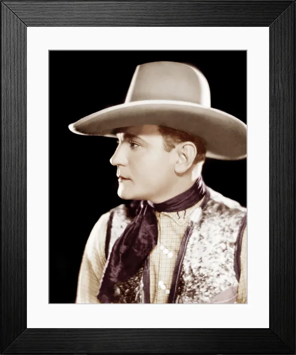 Framed Print : Buck Jones, ca. late 1920s / 1930