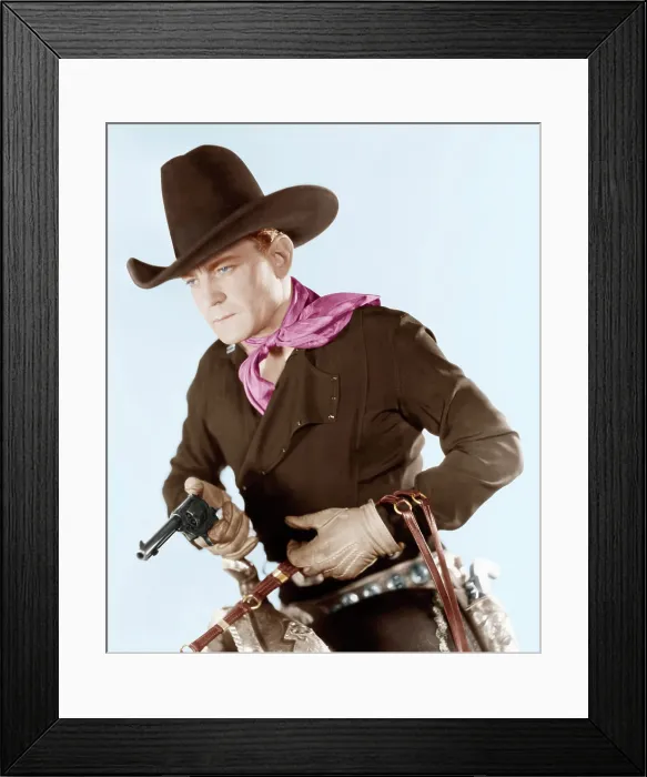 Framed Print : Buck Jones, ca. 1930s Framed Print : Buck Jones, ca. 1930s