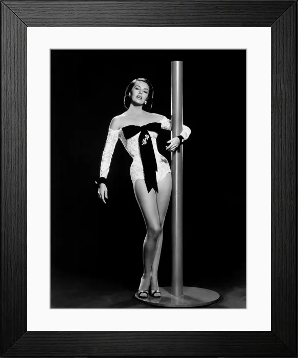 Framed Print : Cyd Charisse, ca. mid-1950s