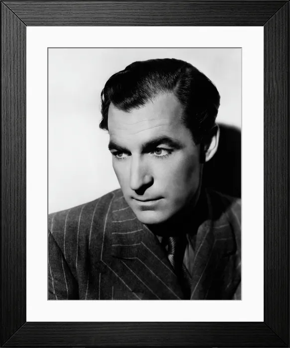 Framed Print : David Farrar, 1946