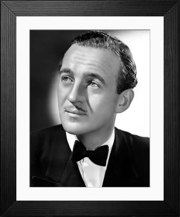 Framed Print : David Niven, 1939 Framed Print : David Niven, 1939