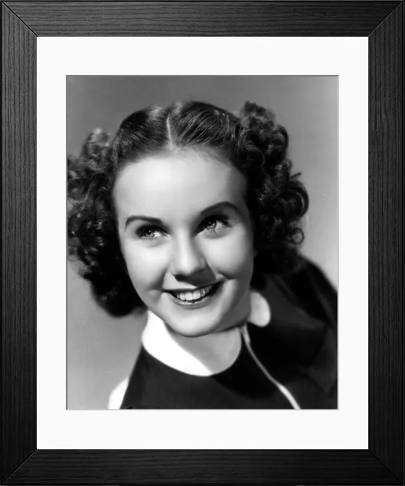 Framed Print : Deanna Durbin, 1937