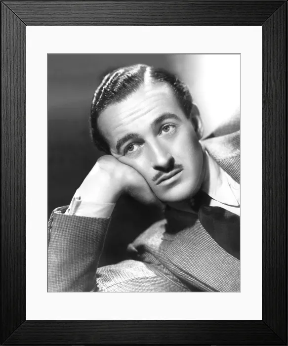 Framed Print : DAVID NIVEN, 1938 Framed Print : DAVID NIVEN, 1938