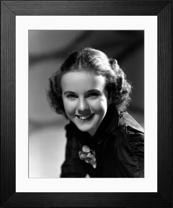 Framed Print : Deanna Durbin, 1936