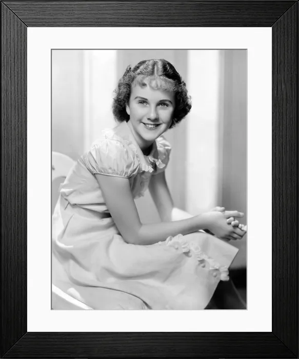 Framed Print : Deanna Durbin, 1936