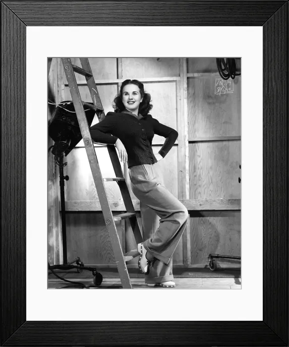 Framed Print : Deanna Durbin, 1940 Framed Print : Deanna Durbin, 1940