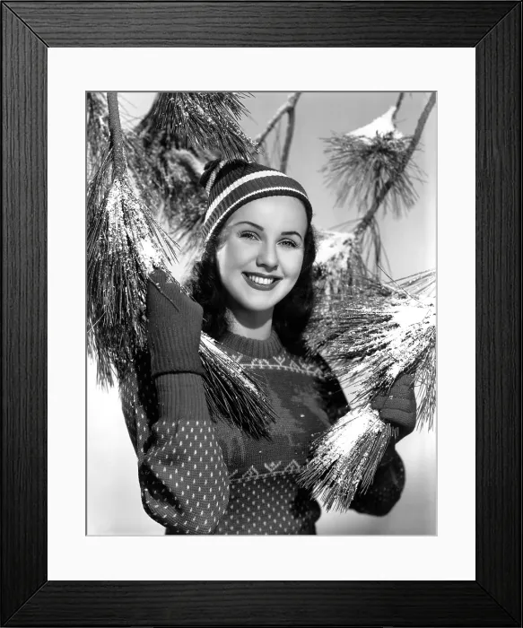 Framed Print : Deanna Durbin, 1946