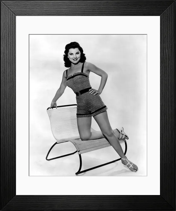 Framed Print : Debra Paget, ca. 1950s