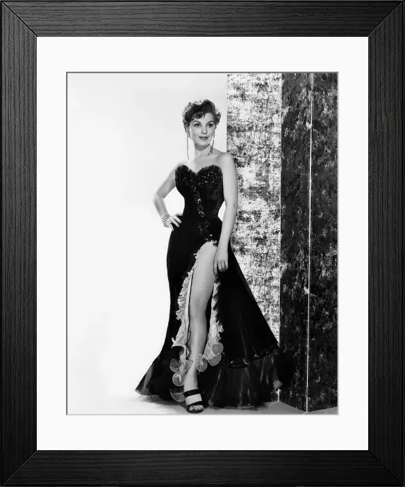 Framed Print : Debra Paget, 1956