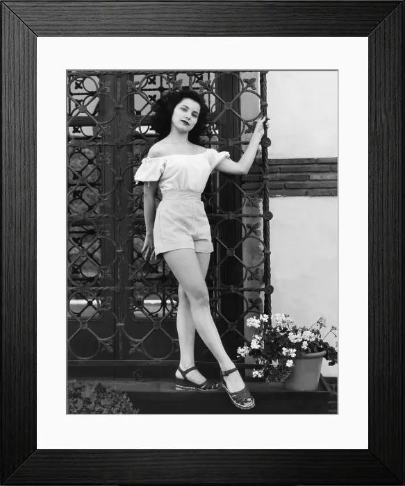 Framed Print : Debra Paget, 1949 Framed Print : Debra Paget, 1949
