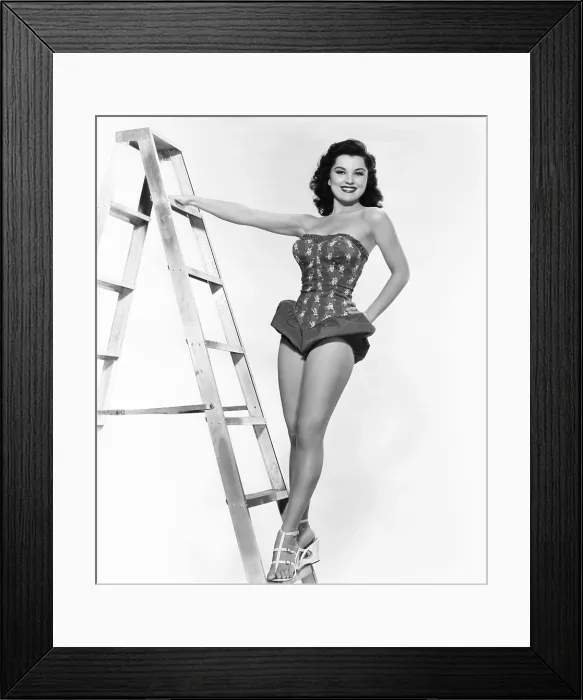 Framed Print : Debra Paget, early 1950s