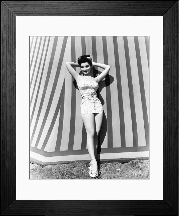 Framed Print : Debra Paget, 1950s
