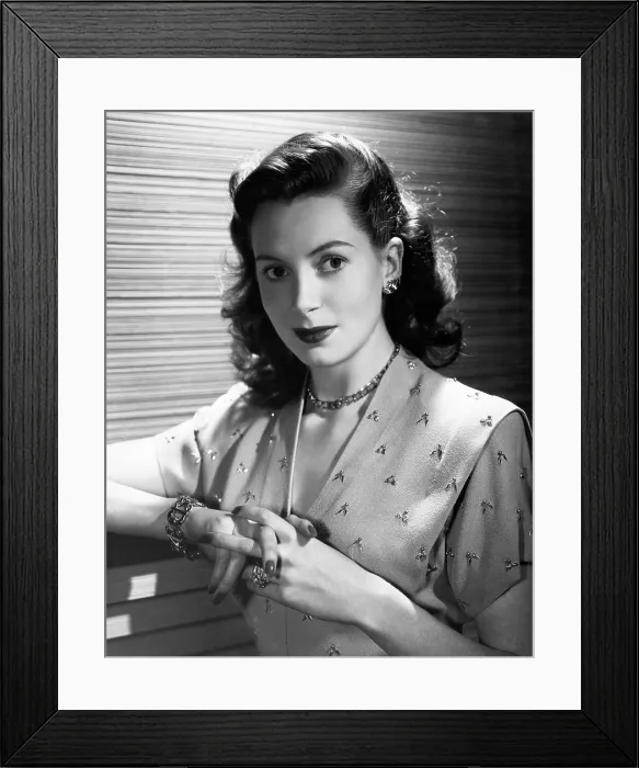 Framed Print : Deborah Kerr, 1950