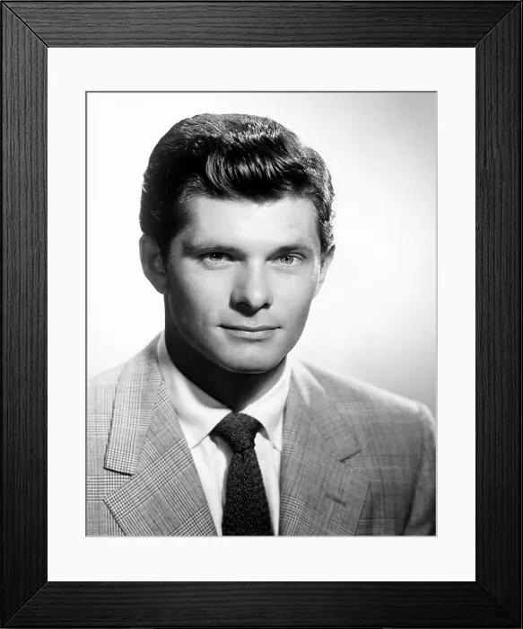 Framed Print : Dewey Martin, ca. 1952 Framed Print : Dewey Martin, ca. 1952
