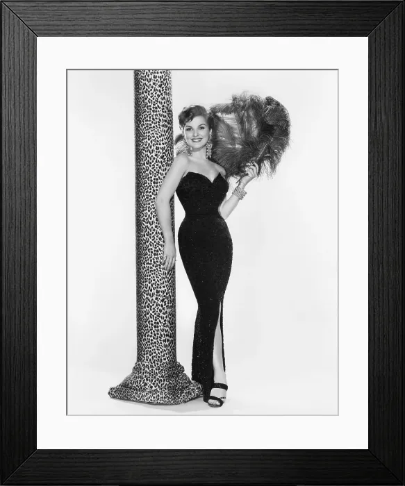 Framed Print : Debra Paget, 1956 Framed Print : Debra Paget, 1956