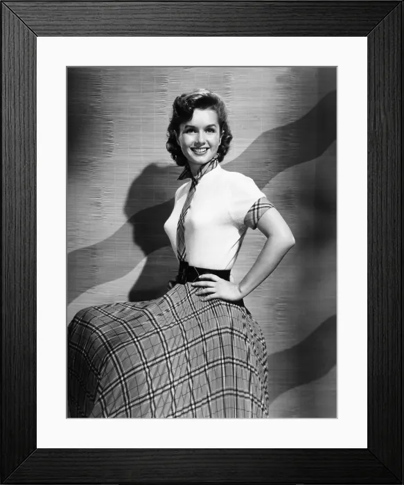 Framed Print : Debbie Reynolds in the 1950s