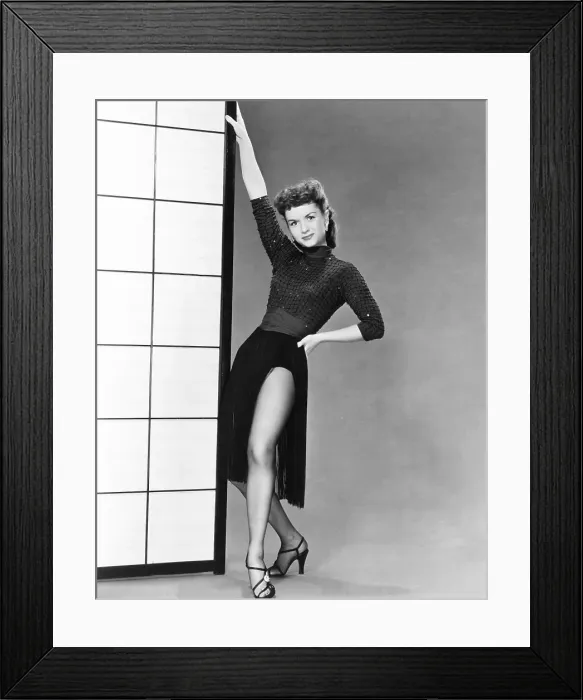 Framed Print : Debbie Reynolds, 1950s
