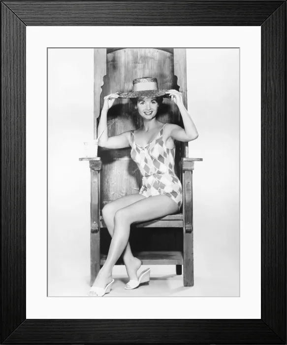 Framed Print : Debbie Reynolds, 1950s Framed Print : Debbie Reynolds, 1950s