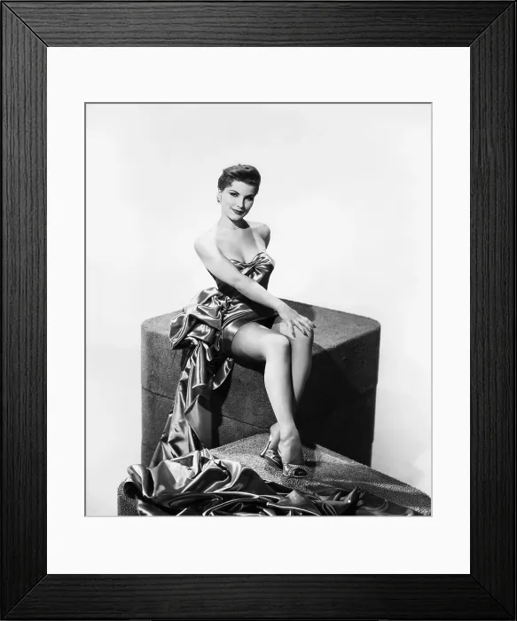 Framed Print : Debra Paget, 1956