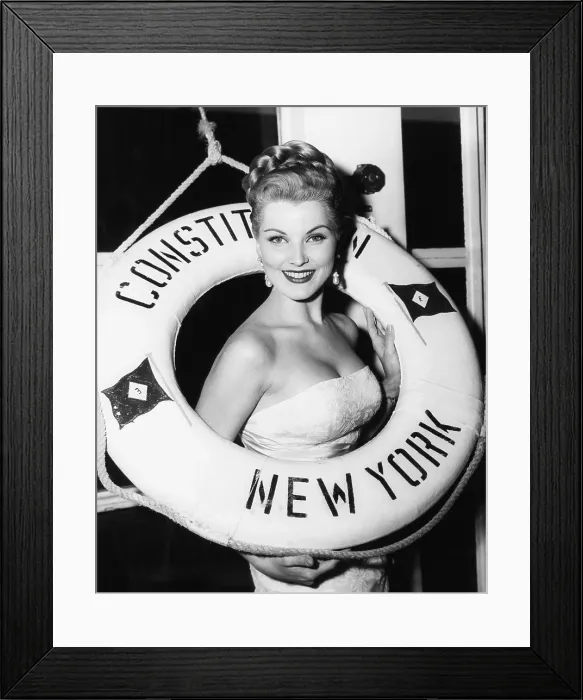 Framed Print : Debra Paget, 1950s