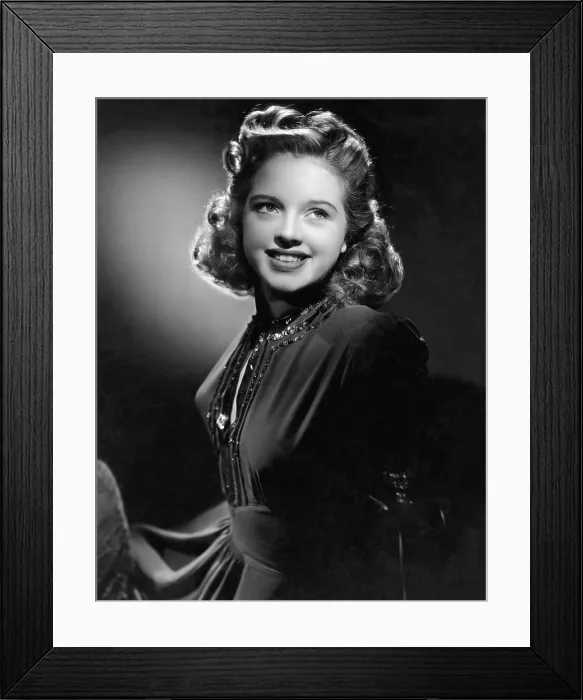 Framed Print : Diana Dors, 1947 Framed Print : Diana Dors, 1947