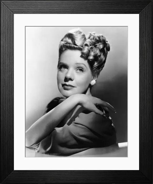 Framed Print : Alice Faye, ca. 1940s