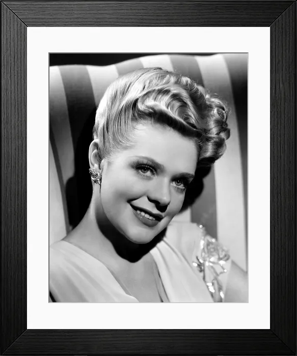 Framed Print : Alice Faye, ca. 1940s