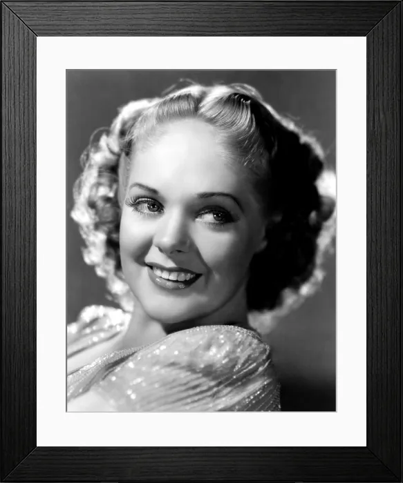 Framed Print : Alice Faye, 1937