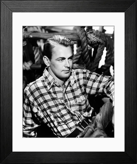 Framed Print : Alan Ladd, 1943, ph: A.L. Whitey Schaefer