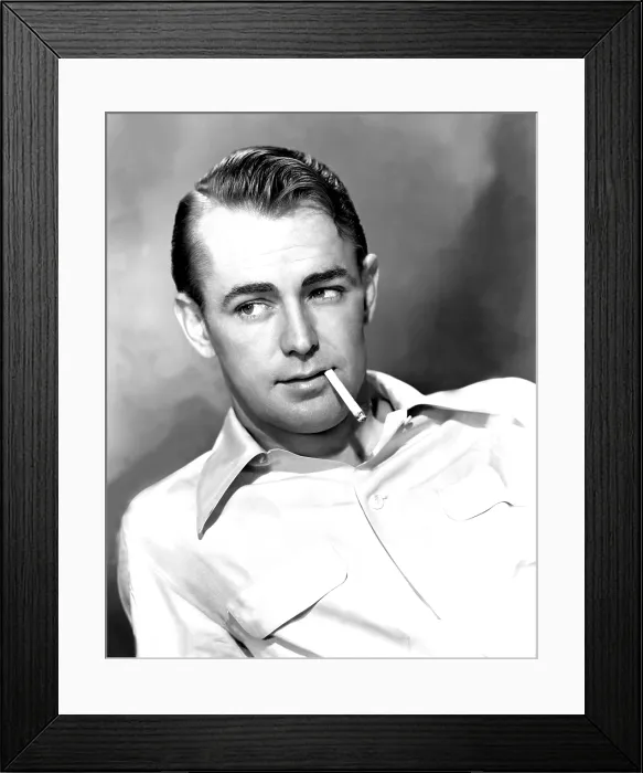 Framed Print : ALAN LADD, 1942 Framed Print : ALAN LADD, 1942