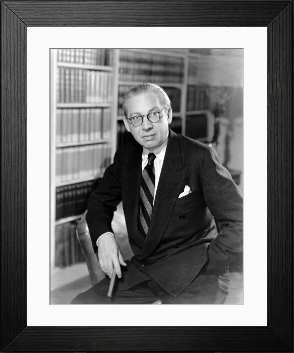Framed Print : Alexander Korda, 1947