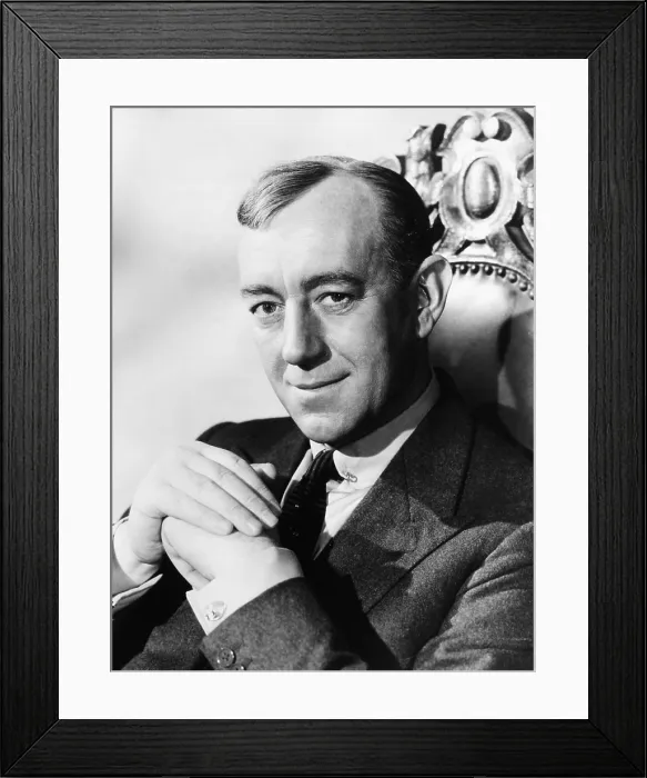 Framed Print : ALEC GUINNESS, as seen in the film The Scapegoat, c. late 1950s