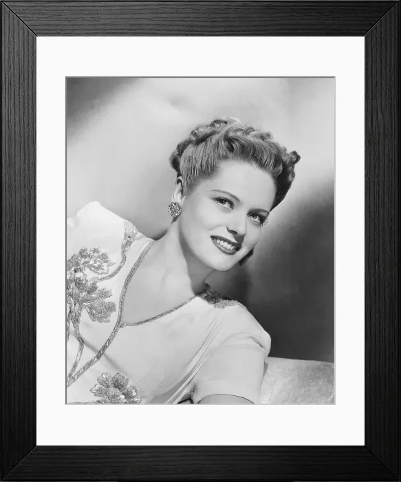 Framed Print : Alexis Smith, 1943